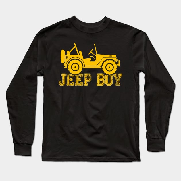 Jeep boy jeep men jeep kid jeep offroad jeep lover jeeps Long Sleeve T-Shirt by Carmenshutter